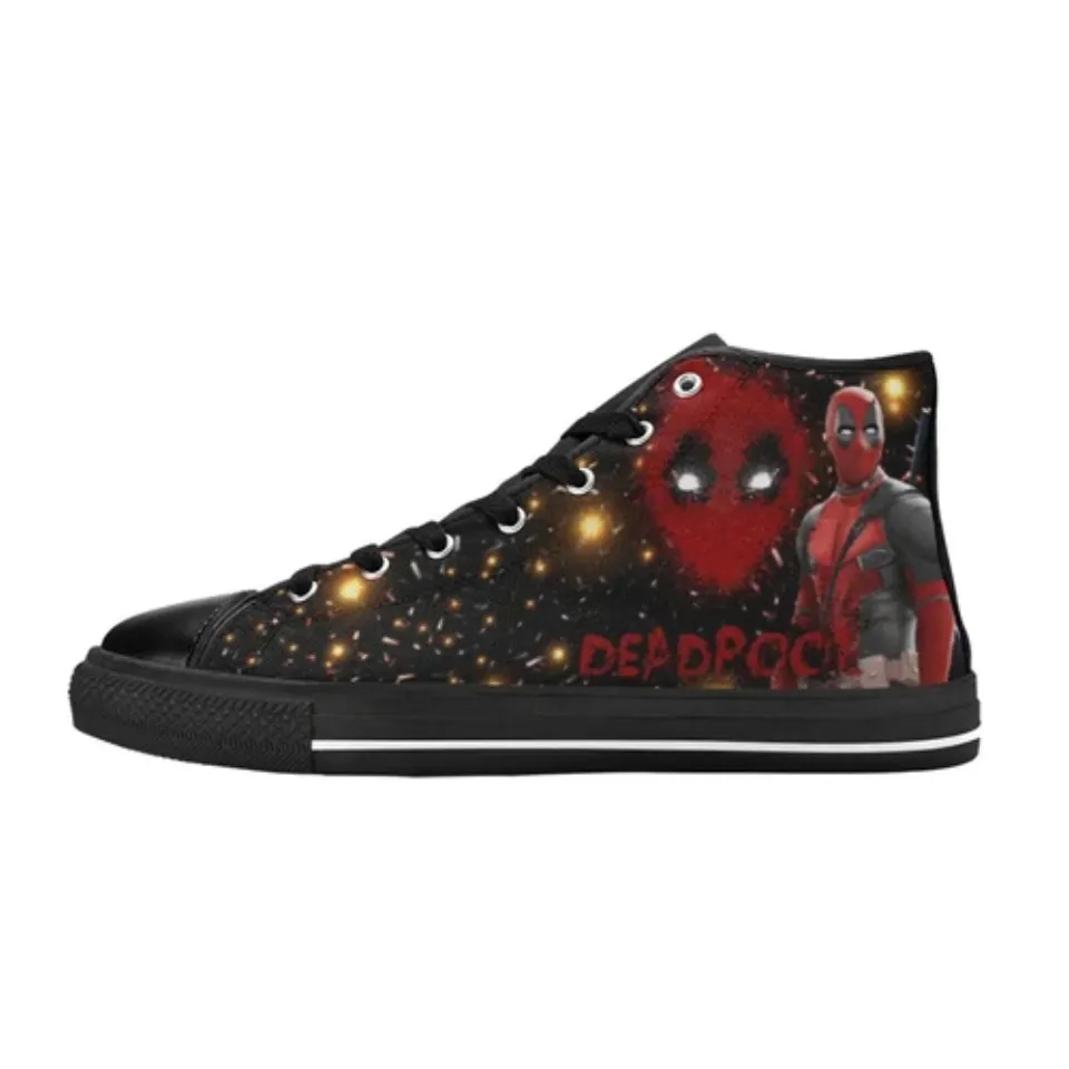 Deadpool 6 High Top Sneaker , Shoes Athletic