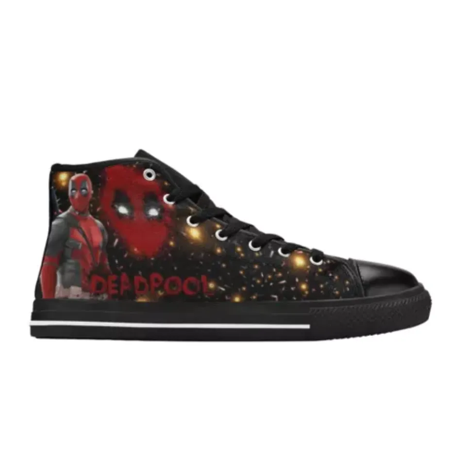 Deadpool 6 High Top Sneaker , Shoes Athletic