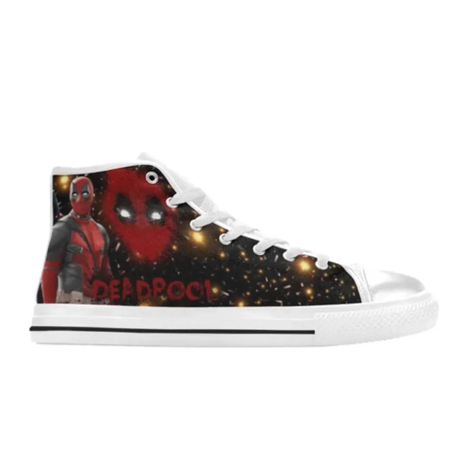 Deadpool 6 High Top Sneaker , Shoes Athletic