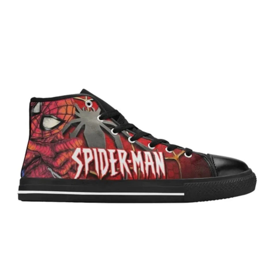 Spider-Man High Top Sneaker , Shoes Athletic