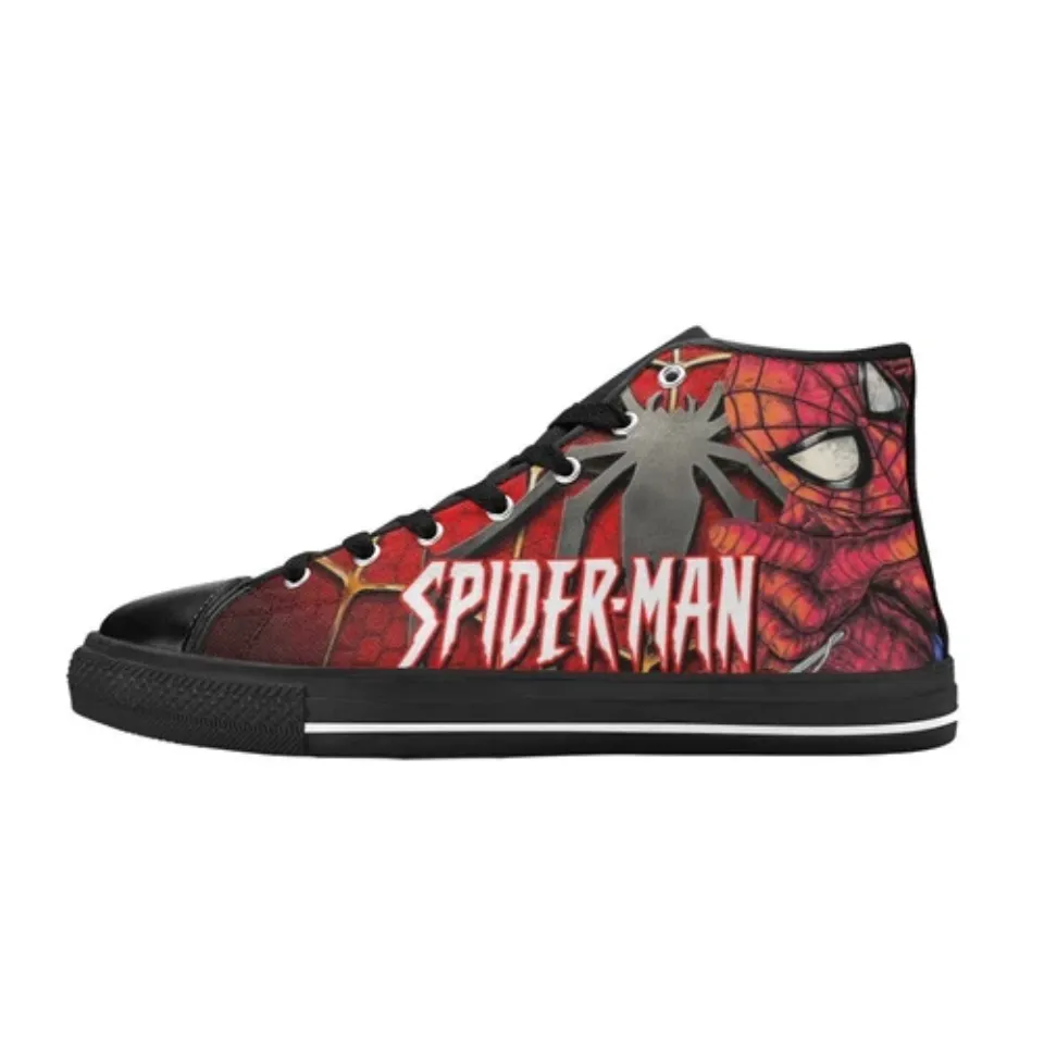 Spider-Man High Top Sneaker , Shoes Athletic