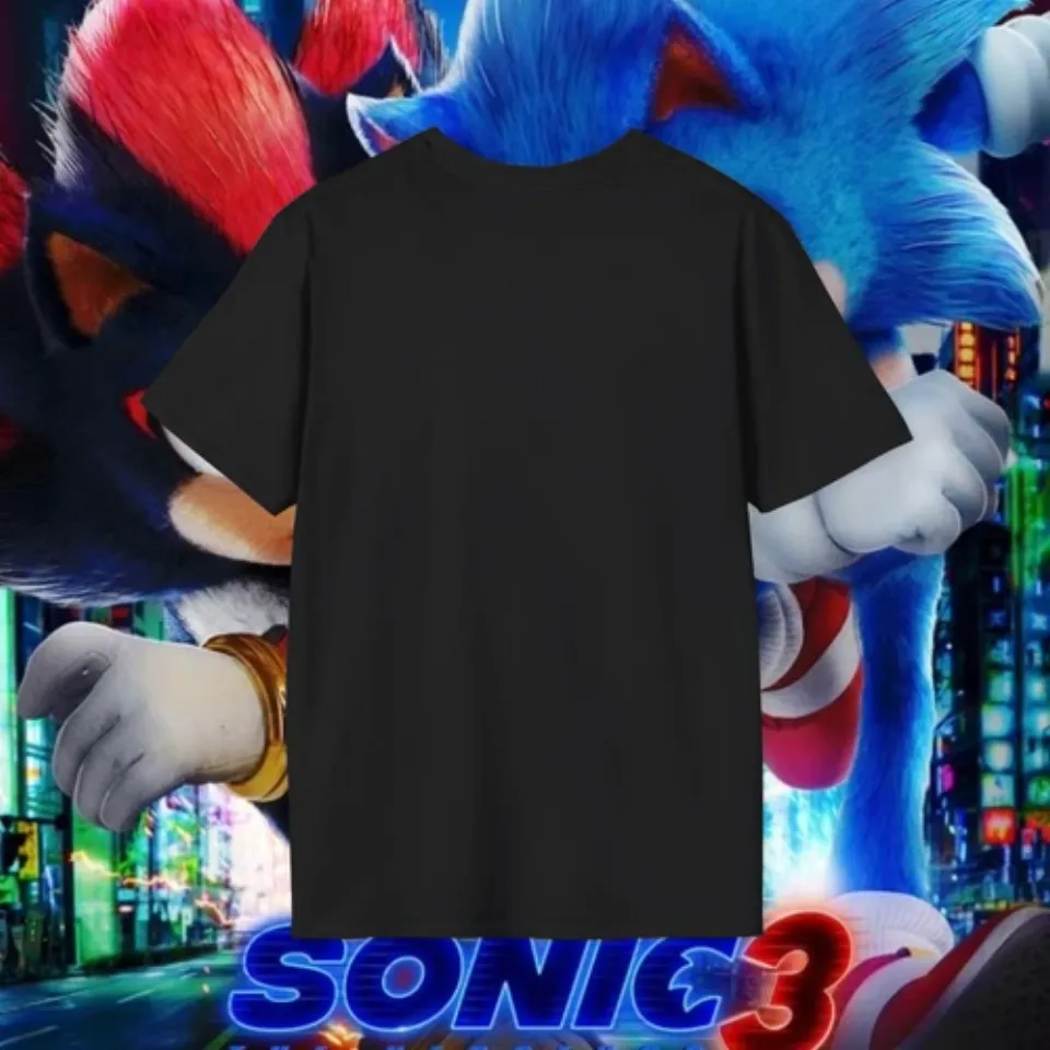 Sonic The Hedgehog 3 Shadow Tails Knuckles Unisex T-Shirt