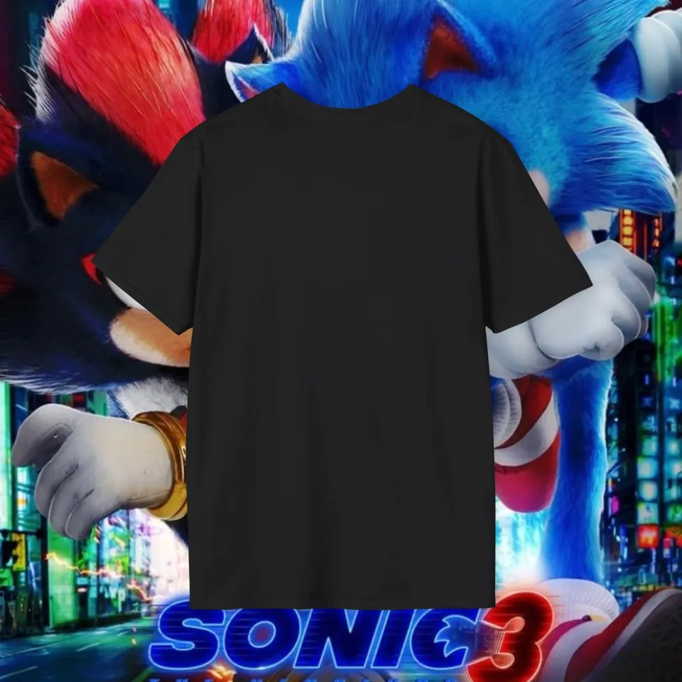 Sonic The Hedgehog 3 Shadow Tails Knuckles Unisex T-Shirt