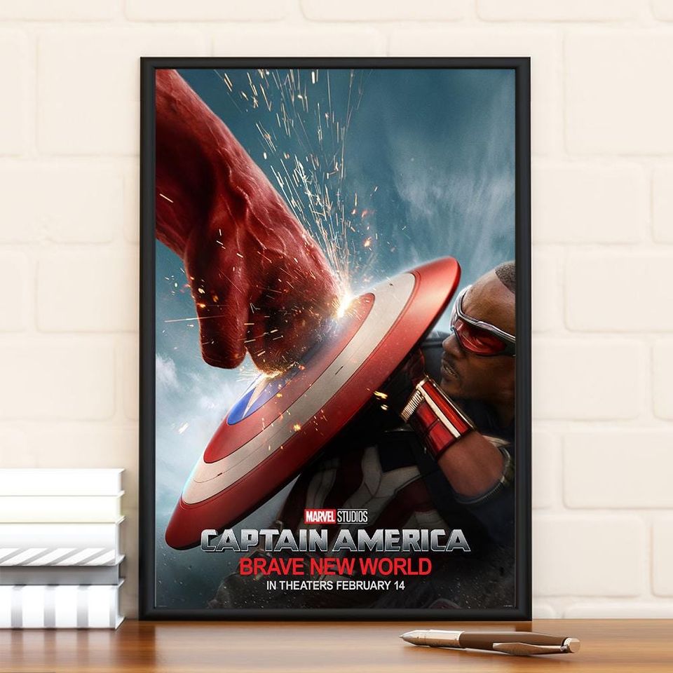 Captain America Brave New World 2025 Movie Poster