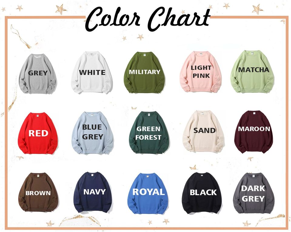 Lovely Droid Couple Character Embroidered Sweatshirt, Valentine's Day Gift