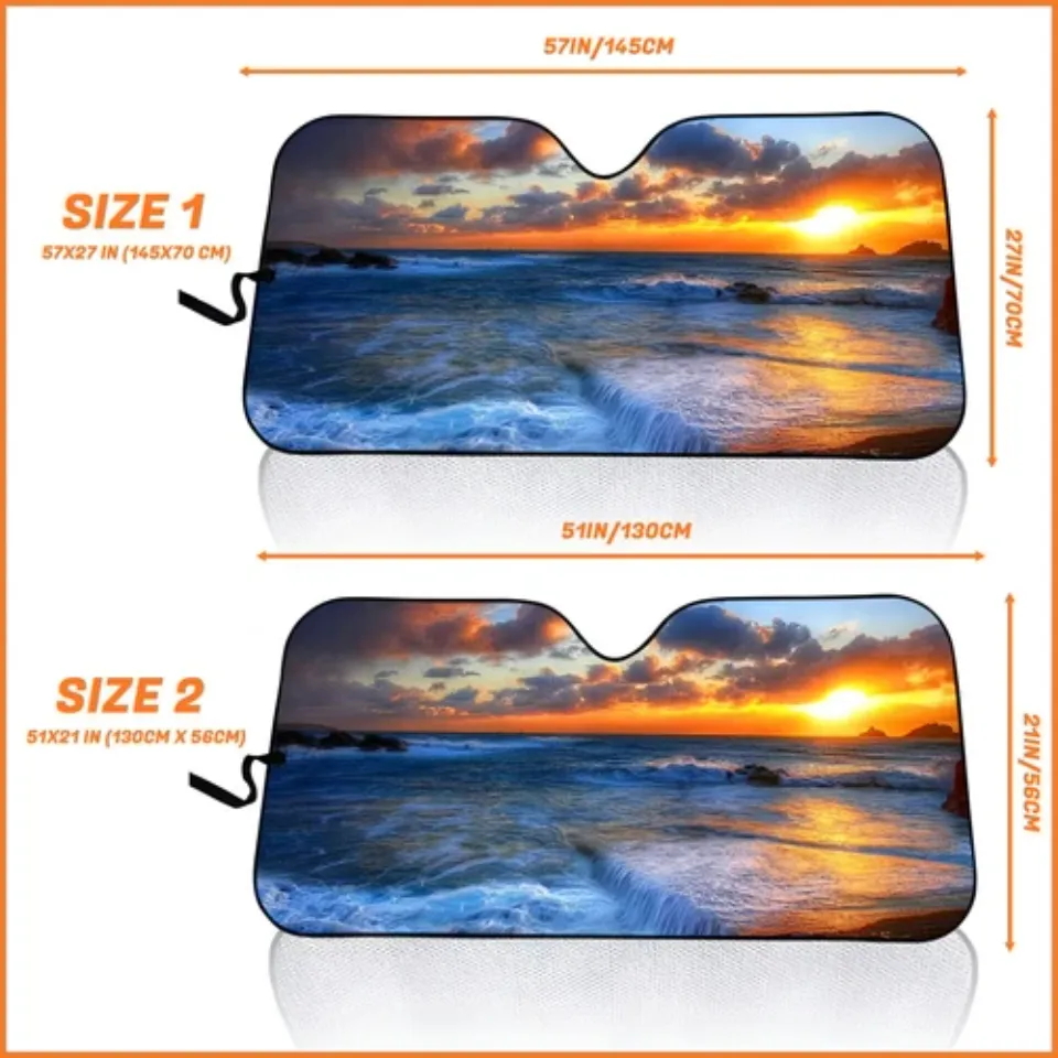 Narutoo Evolution Anime Auto Sun Shade Car Sunshade Vehicle Sunshade