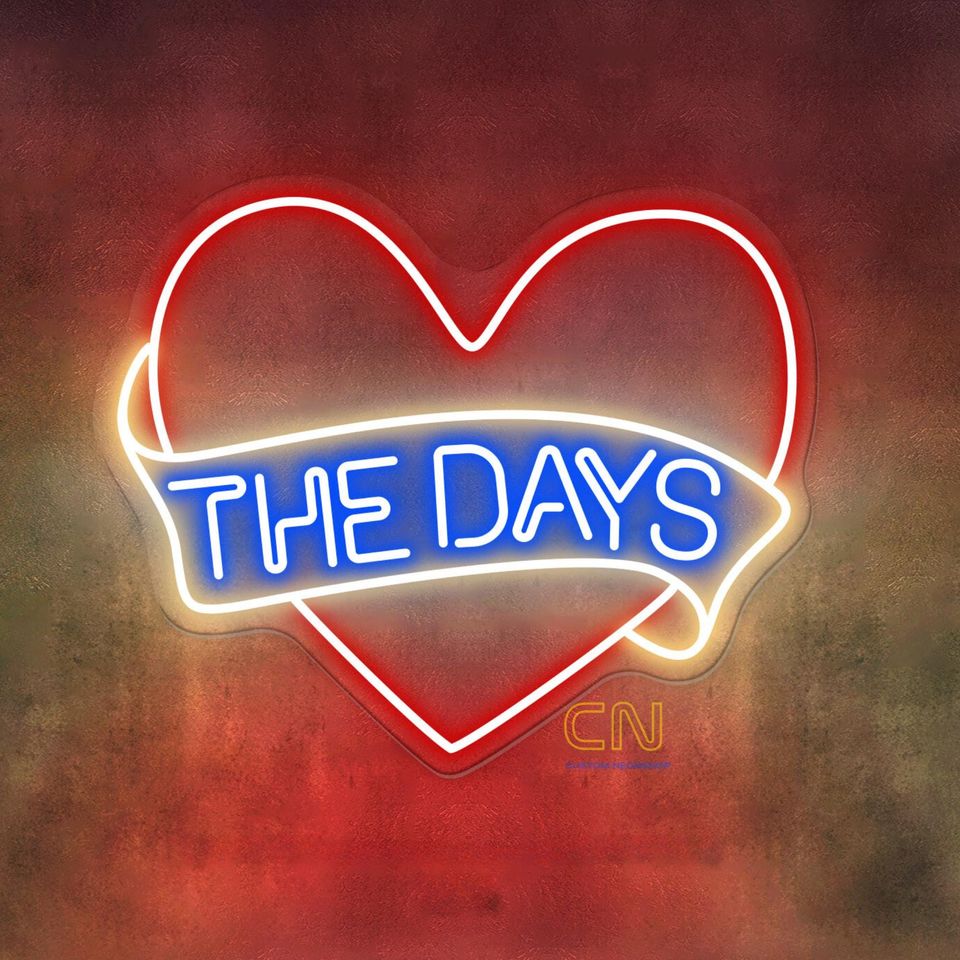 Custom Initials Heart Neon Sign Wedding Sign Valentine Decor