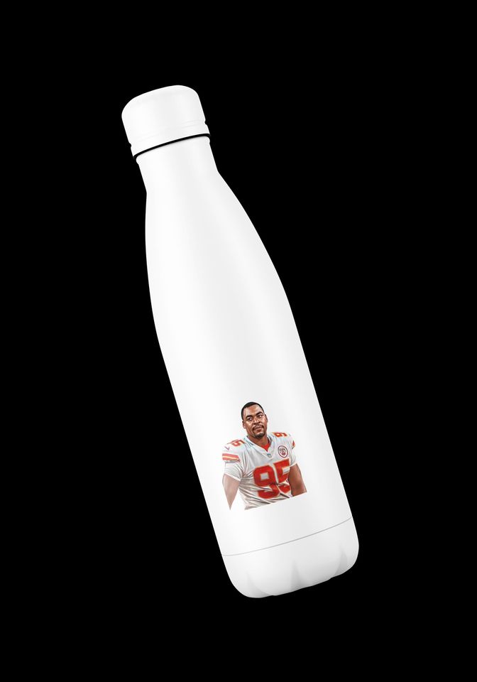 Chris Jones Sticker, Kansas City Chiefs, KC Chiefs