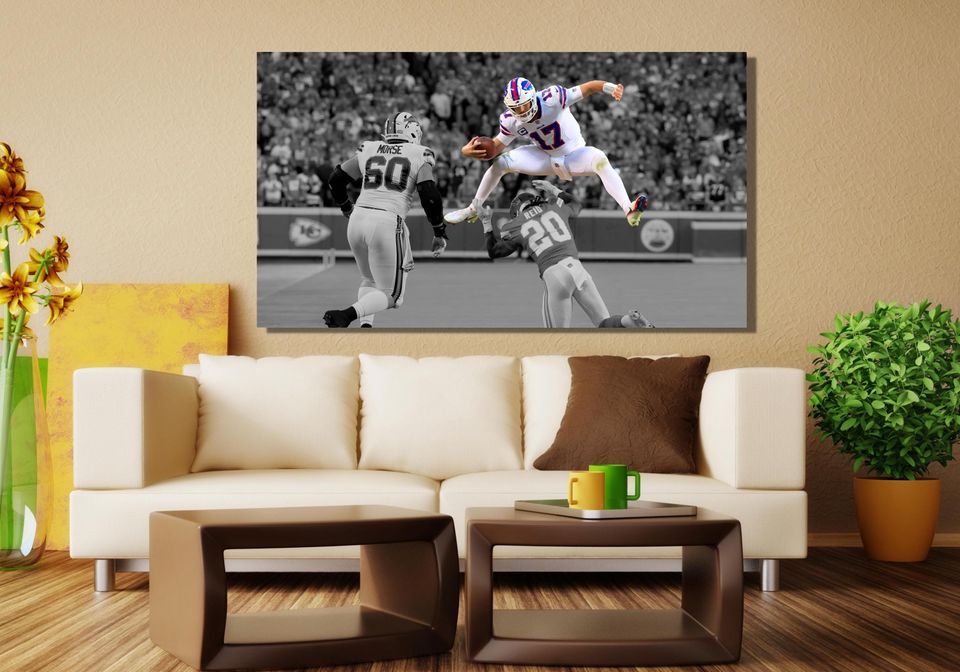 Josh Allen Buffalo Bills Poster,Great Gift for Man