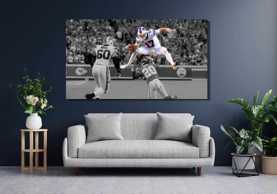 Josh Allen Buffalo Bills Poster,Great Gift for Man