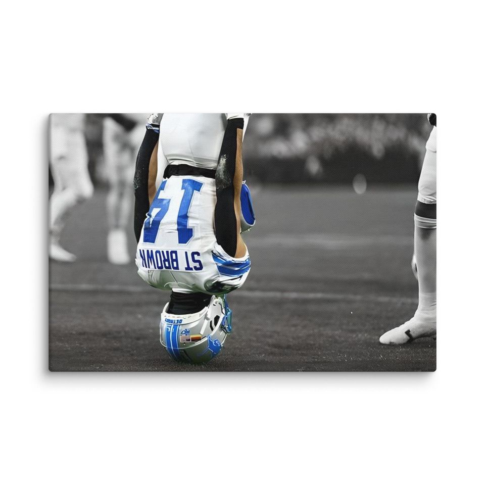 Amon-Ra. St Brown Inspired Headstand Poster