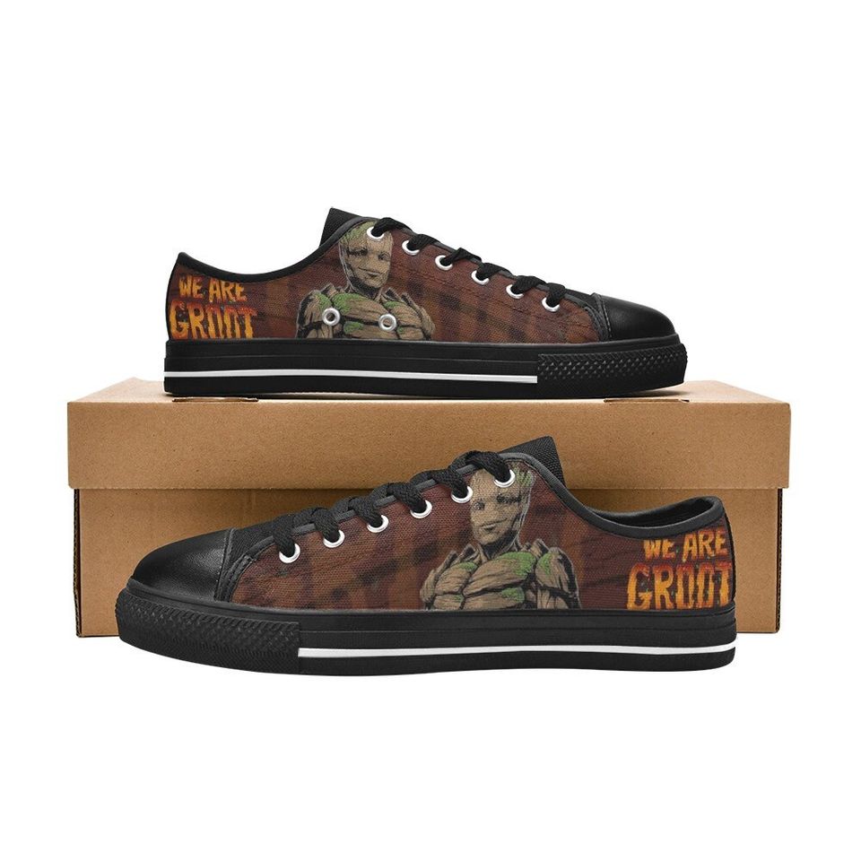 IAM GROOT Lowtop Sneakers Disney Low Top Shoes Sneakers