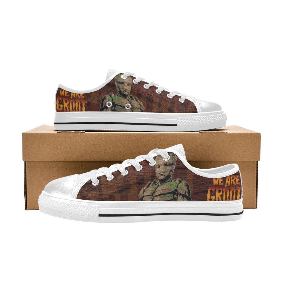 IAM GROOT Lowtop Sneakers Disney Low Top Shoes Sneakers
