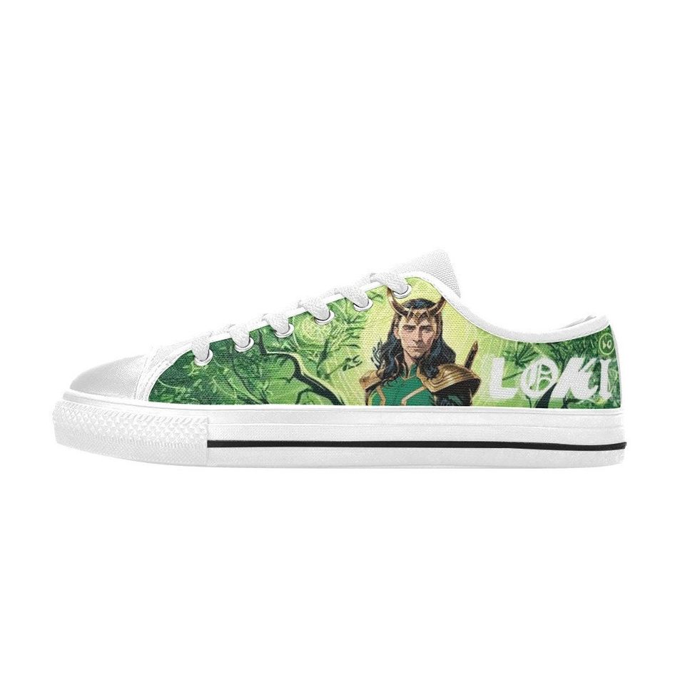 Loki Low Top Shoes Sneakers Disney Low Sneakers