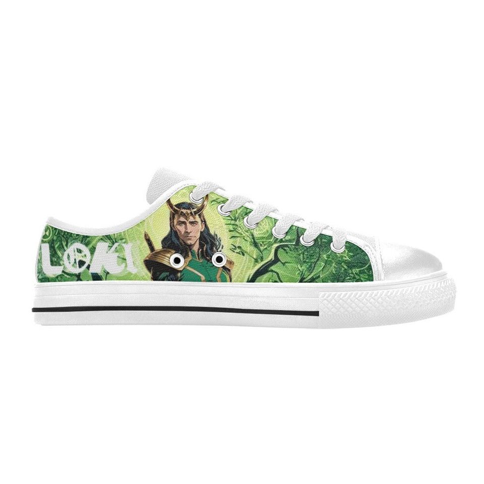 Loki Low Top Shoes Sneakers Disney Low Sneakers