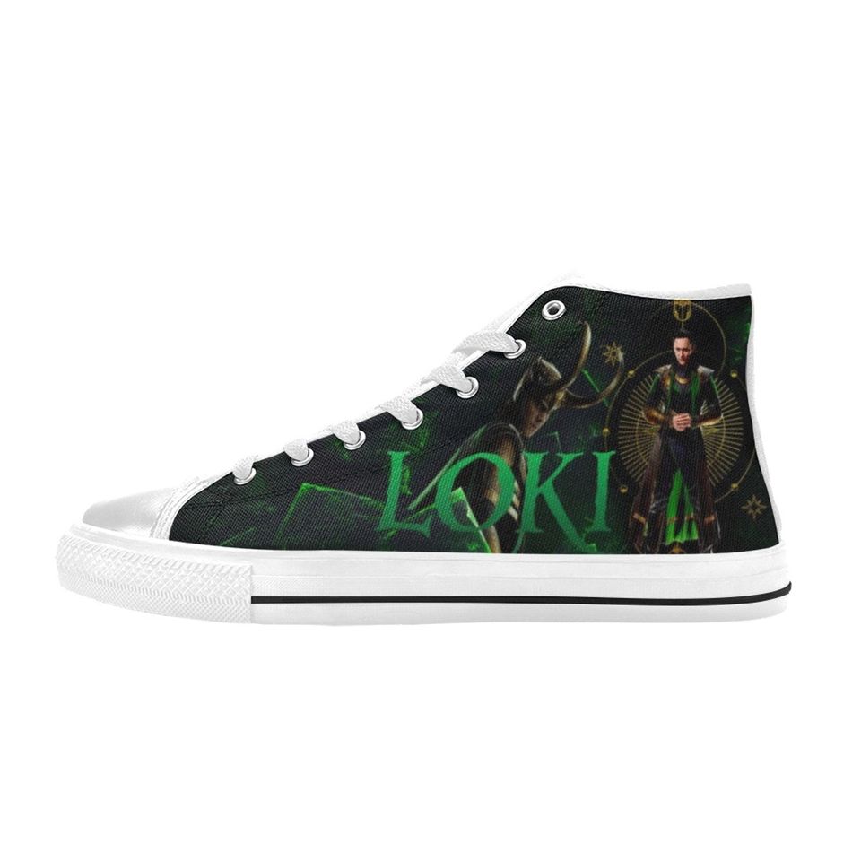 Loki Canvas High Top Sneakers, Loki Sneakers