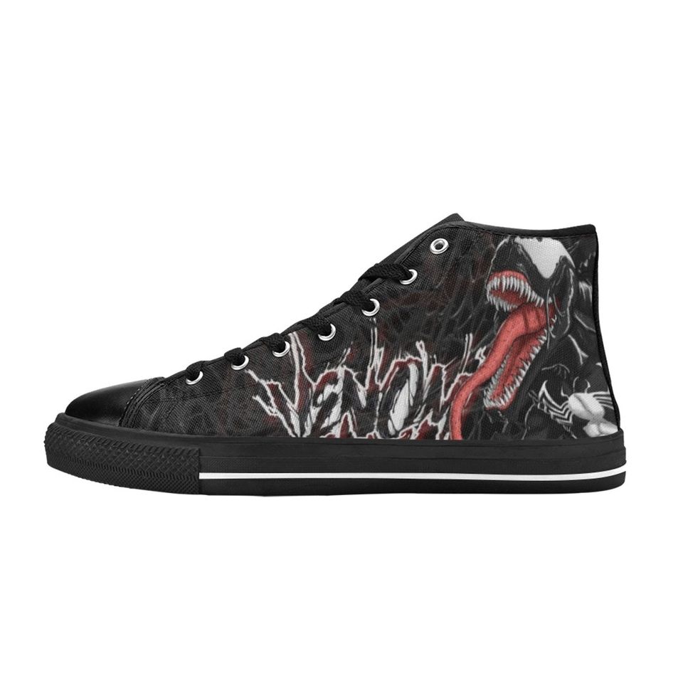 Venom Canvas High Top Sneakers, Venom Shoes