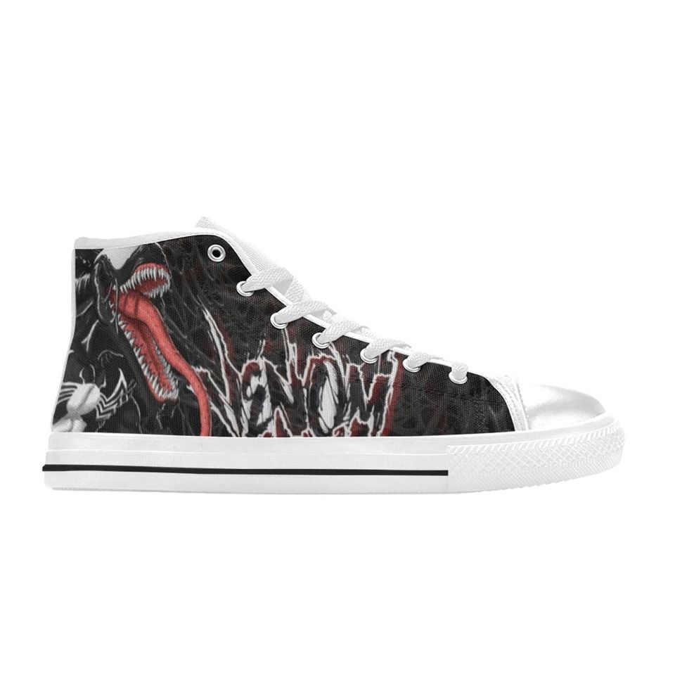 Venom Canvas High Top Sneakers, Venom Shoes