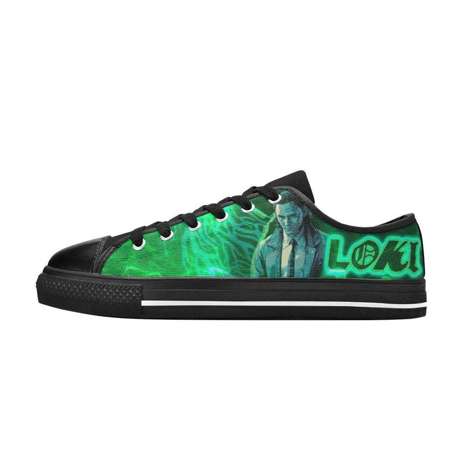Loki Low Top Shoes Sneakers Disney Low Sneakers