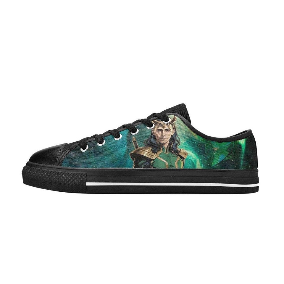 Loki Low Top Shoes Sneakers Disney Low Sneakers