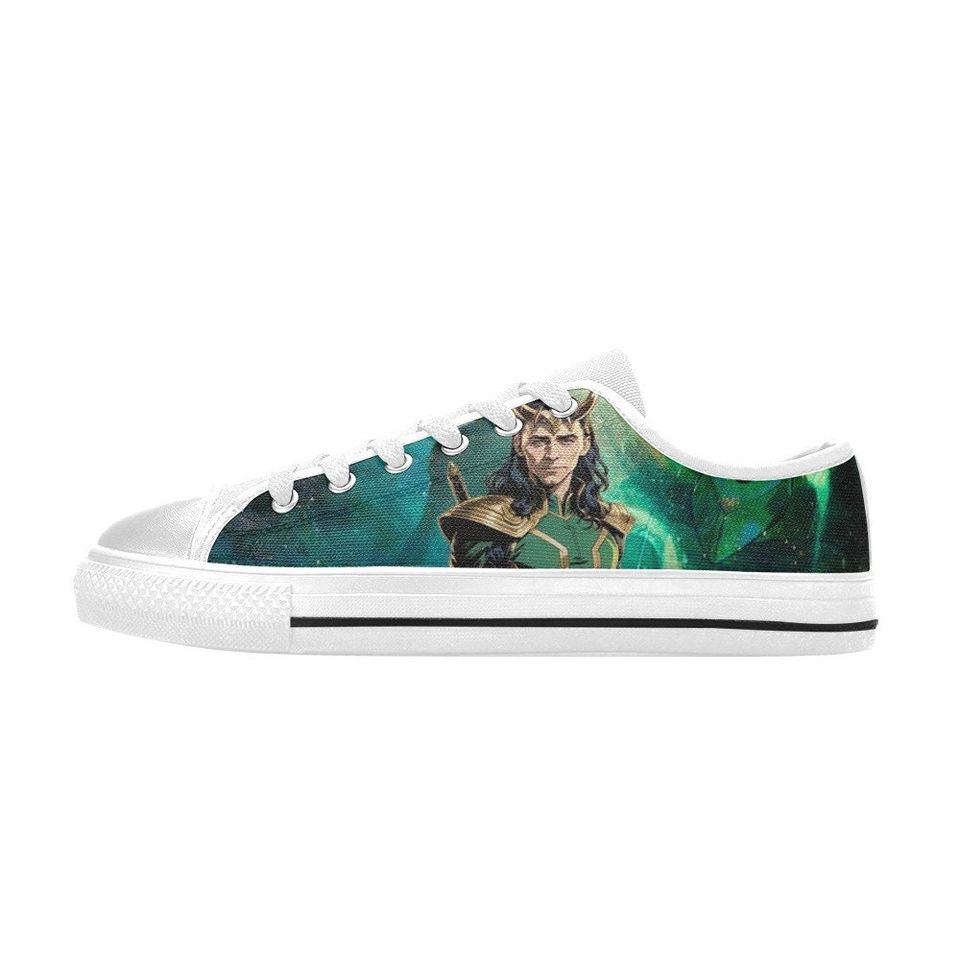 Loki Low Top Shoes Sneakers Disney Low Sneakers