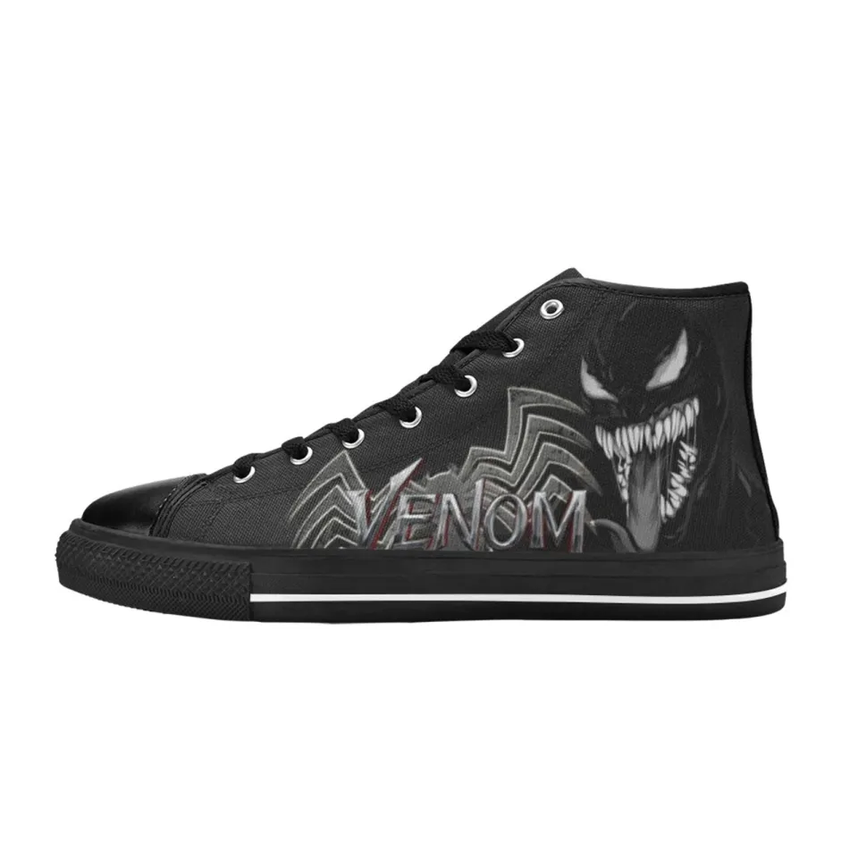 Venom Sneakers High Top Casual Canvas, Venom Sneakers