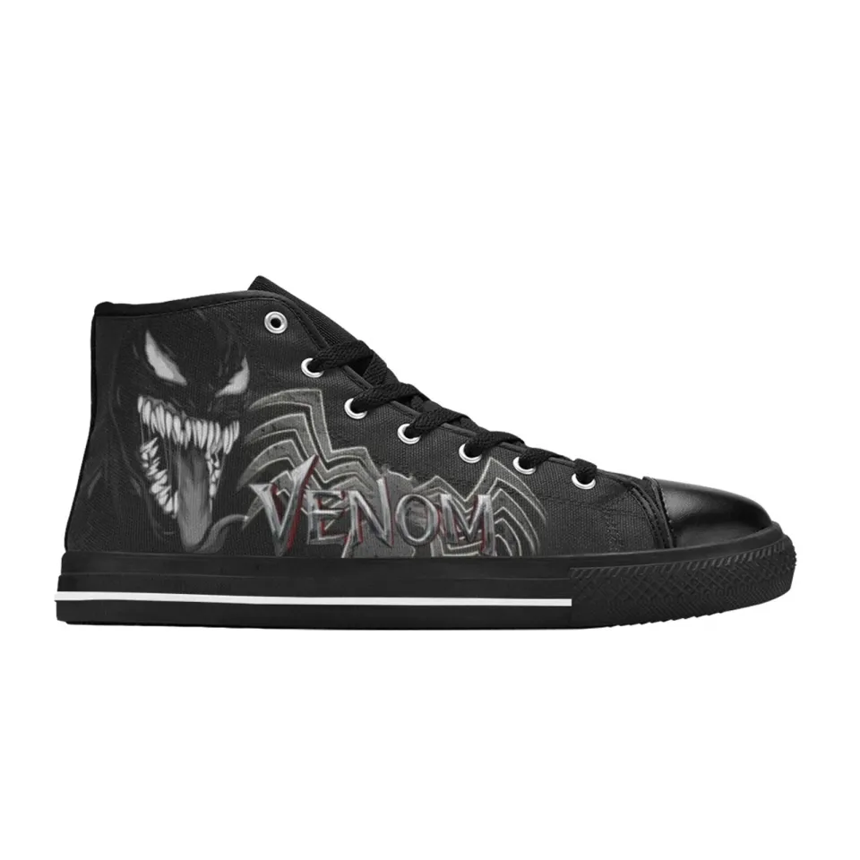 Venom Sneakers High Top Casual Canvas, Venom Sneakers