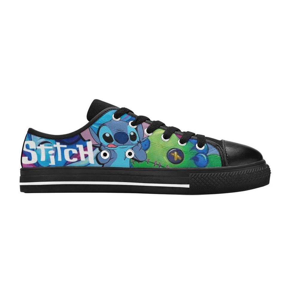 Stitch Lowtop Sneakers Disney Low Top Shoes Sneakers