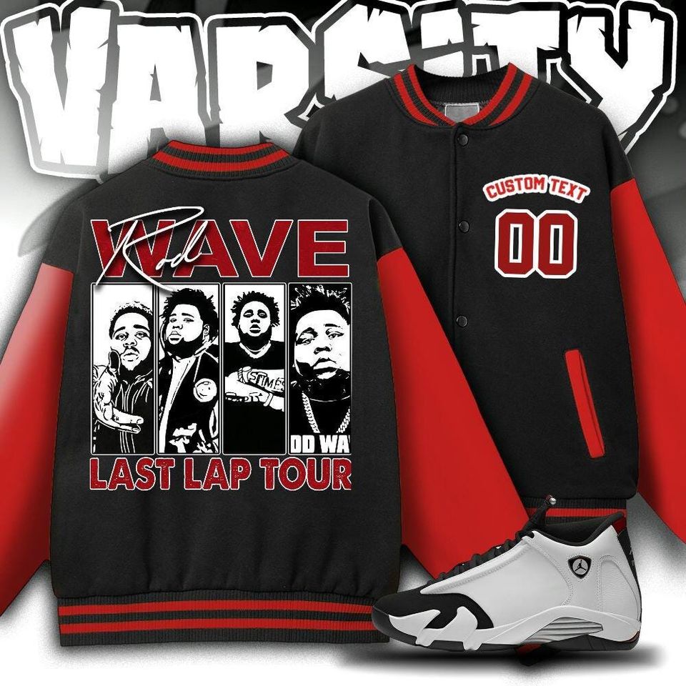 Rod Wave Last Lap Tour Black Toe Unisex Jacket