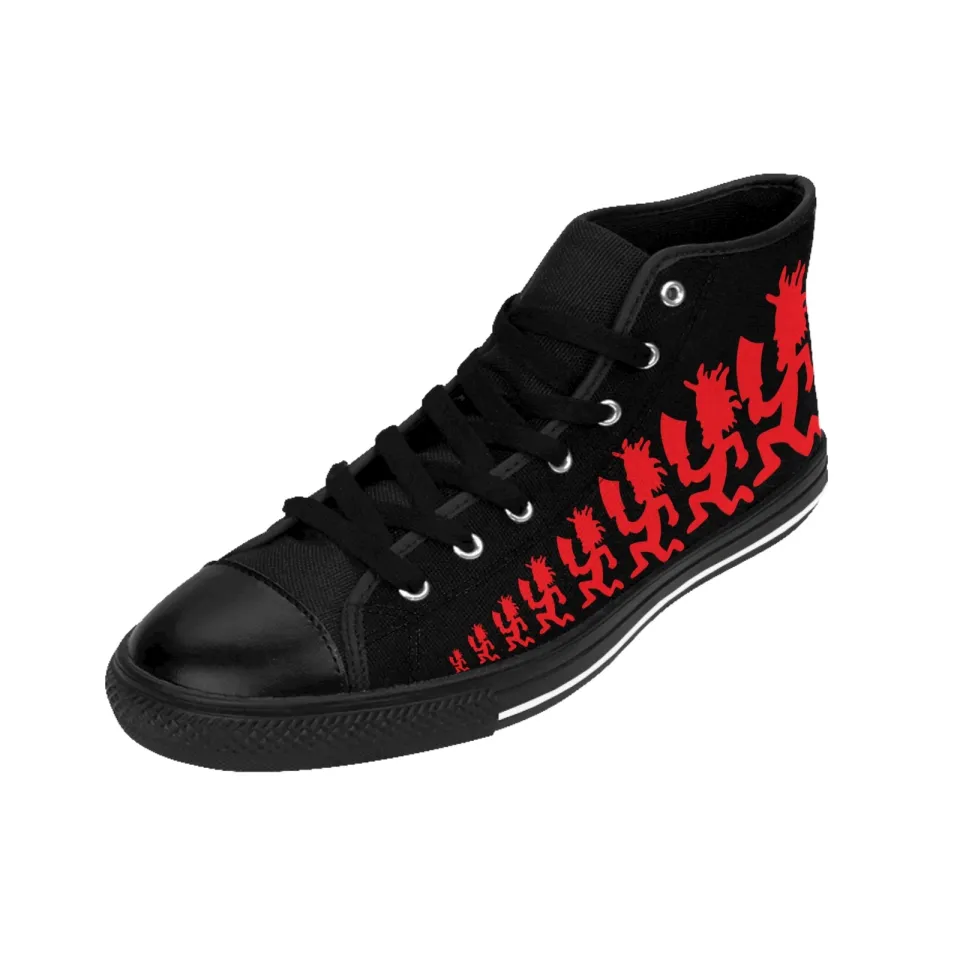 Hatchet Man High Top Canvas Shoes