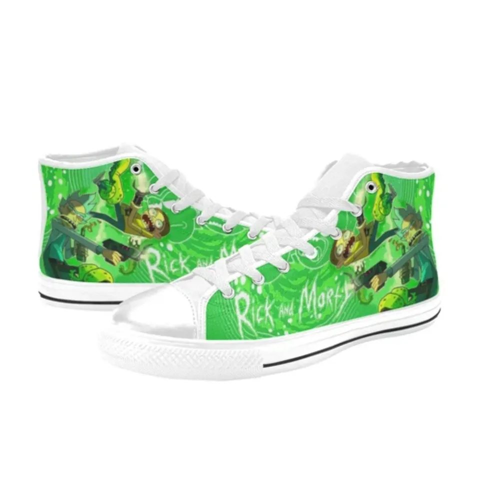Rick and Rick and Rickandmorty Sneakers High Top Shoes
