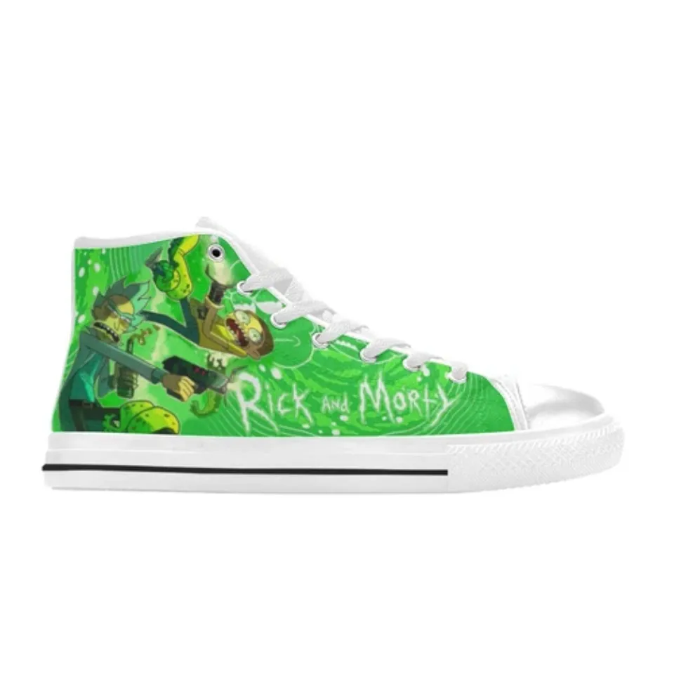 Rick and Rick and Rickandmorty Sneakers High Top Shoes