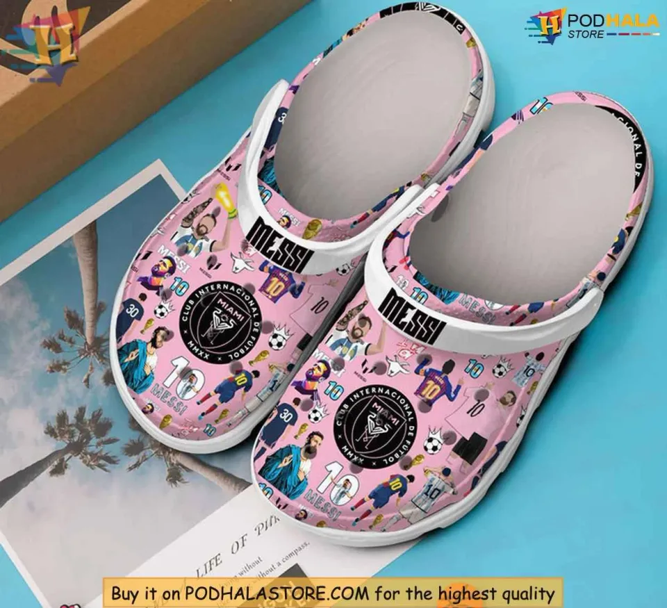 Messi ShoesStylish Pink Design, Socer Messi Fan Merchandise