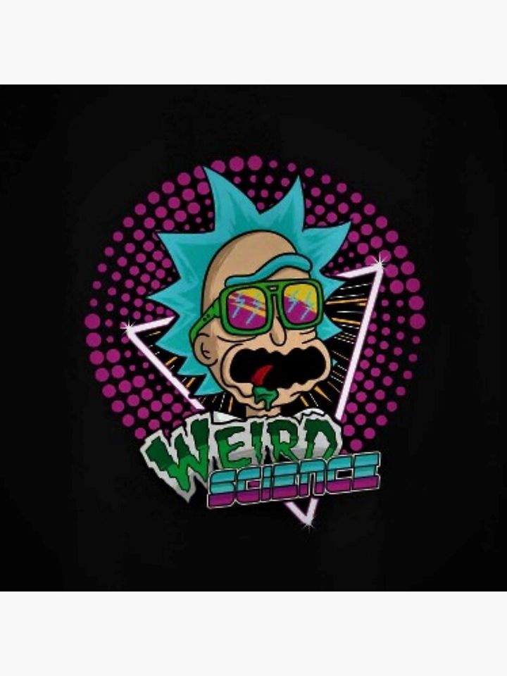 Rick  and Rickandmorty Science Throw  Pillow