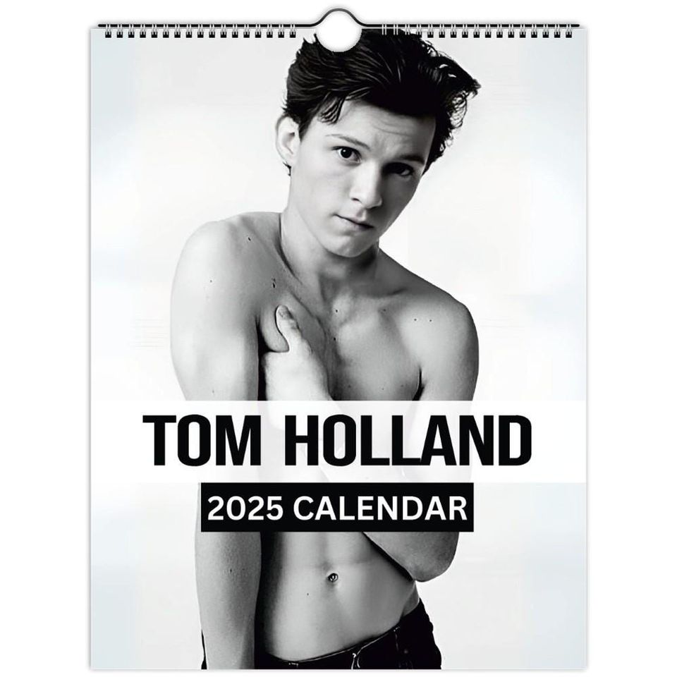 Tom Holland Wall Calendar 2025