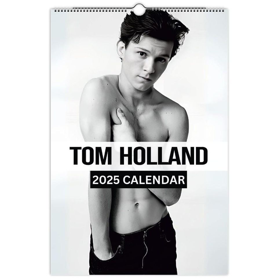 Tom Holland Wall Calendar 2025