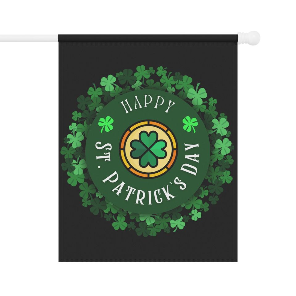 St. Patrick's Day House Flag