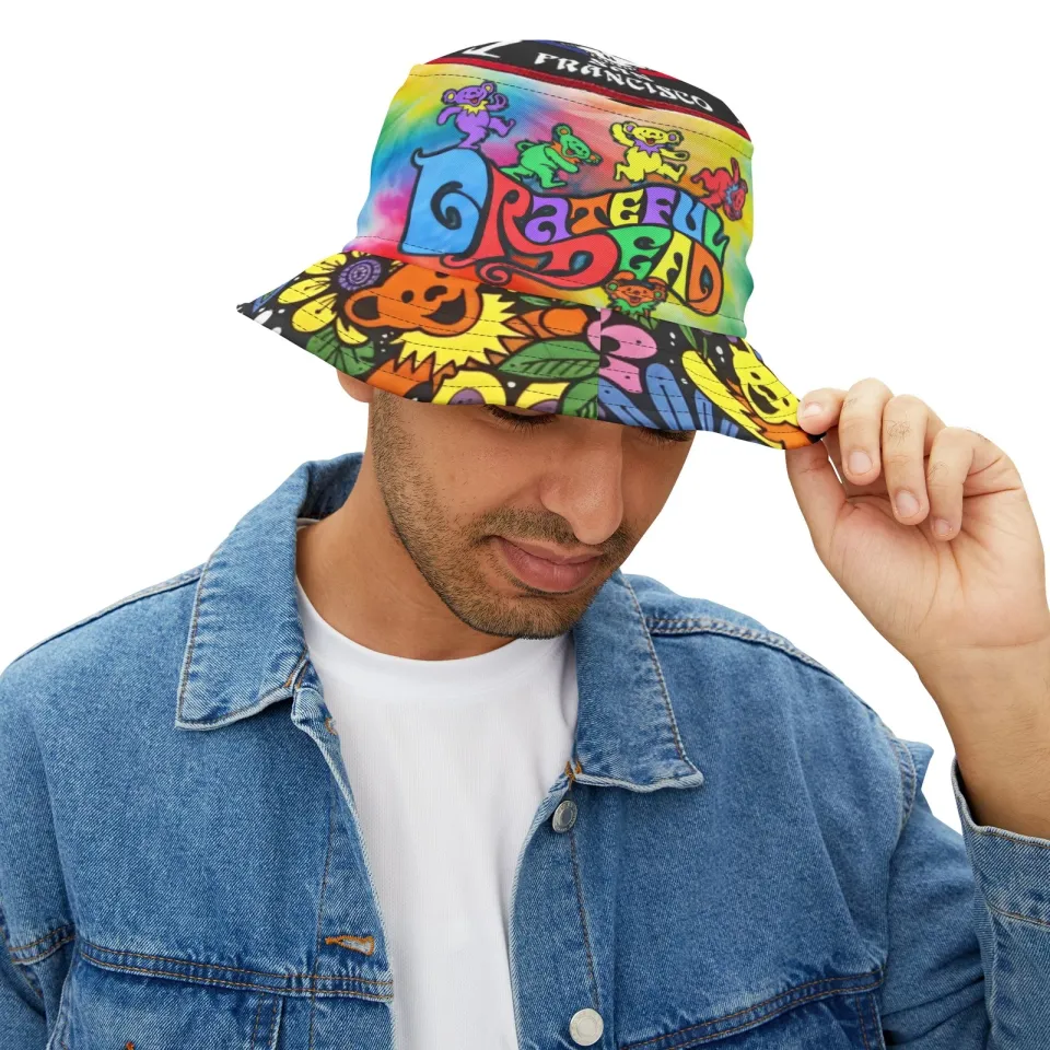 Bucket Hat (AOP) Grateful Dead Bears