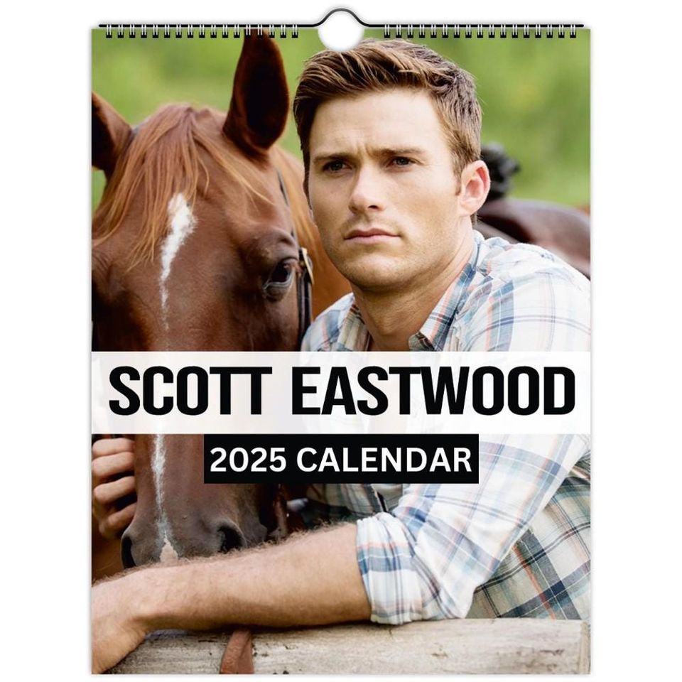 Scott Eastwood Wall calendars 2025