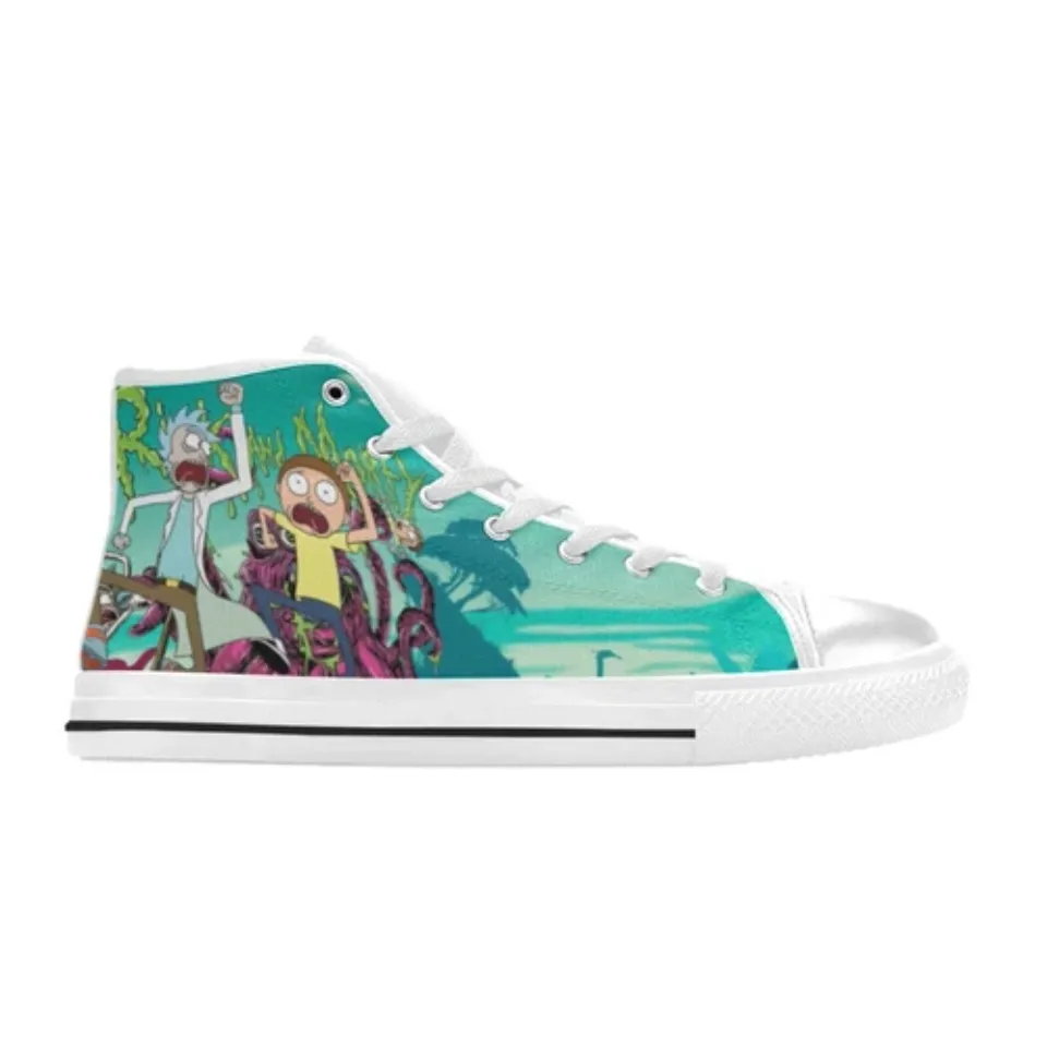 NEW Rick And Rickandmorty High Top Shoes