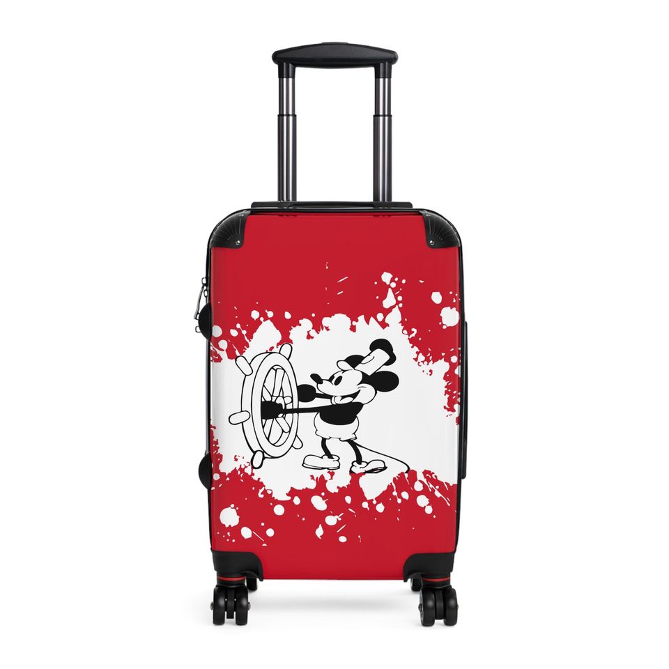 Disney Steamboat Willie Travel Suitcase