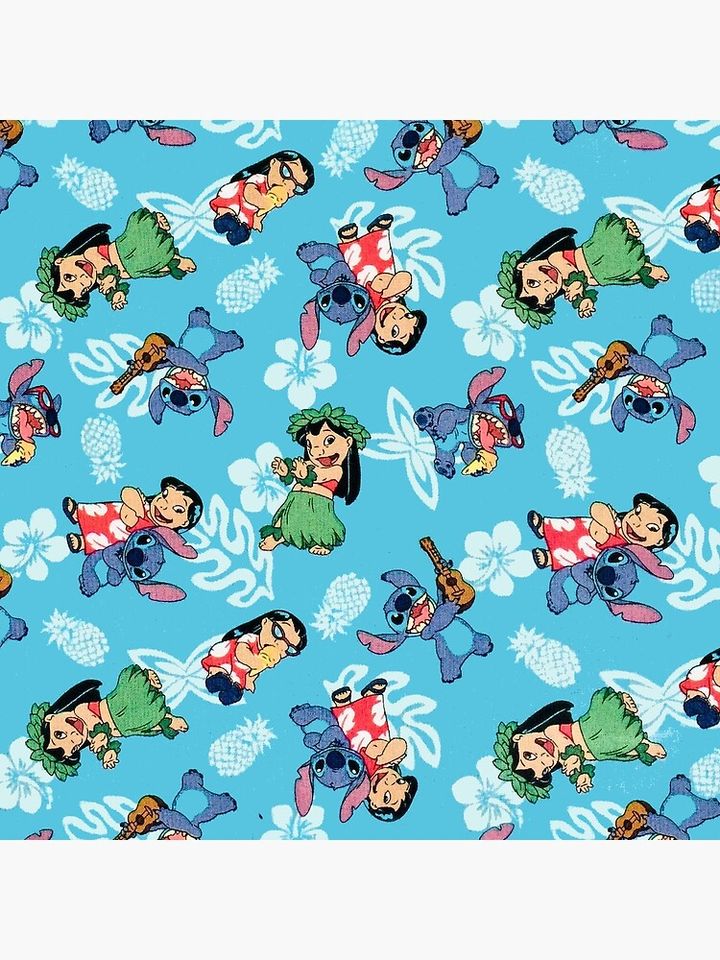 Lilo & Stitch Hula Dance Throw  Pillow
