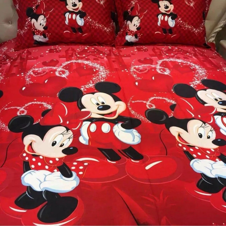 Mickey Mouse Couples Bedding Set