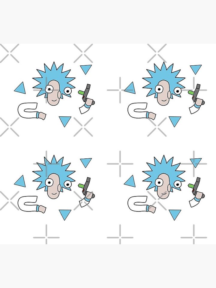 Rick and Rickandmorty Face Rick sanche Socks