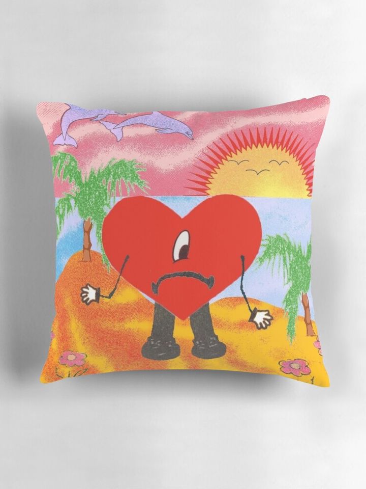 Un Verano Sin Ti Bad Bunny Pillow