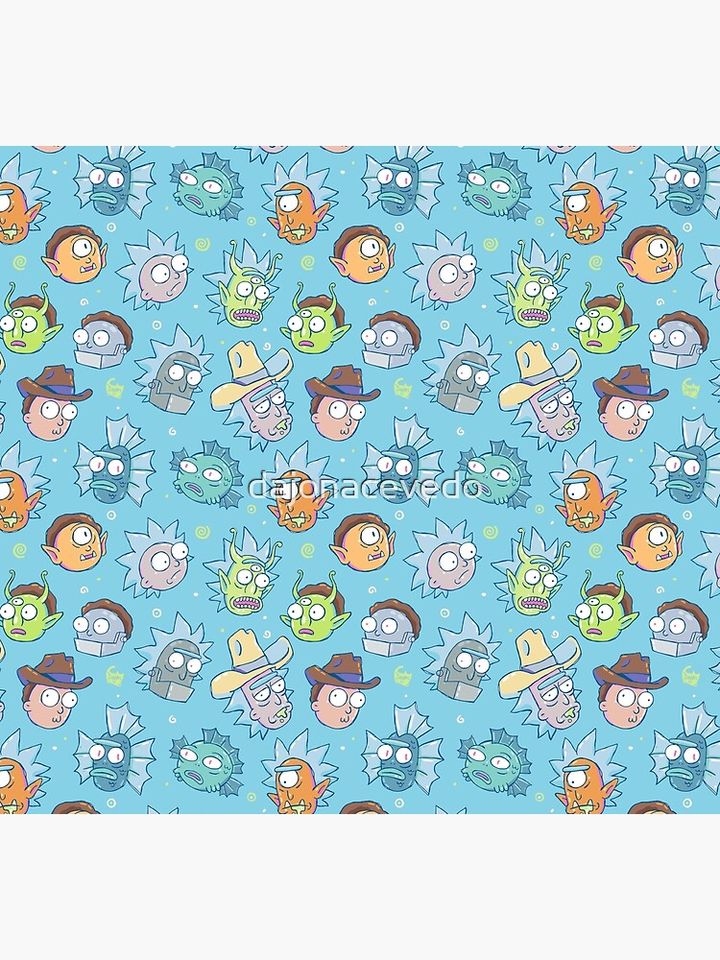 Rick and Rickandmorty Pattern 1 Socks