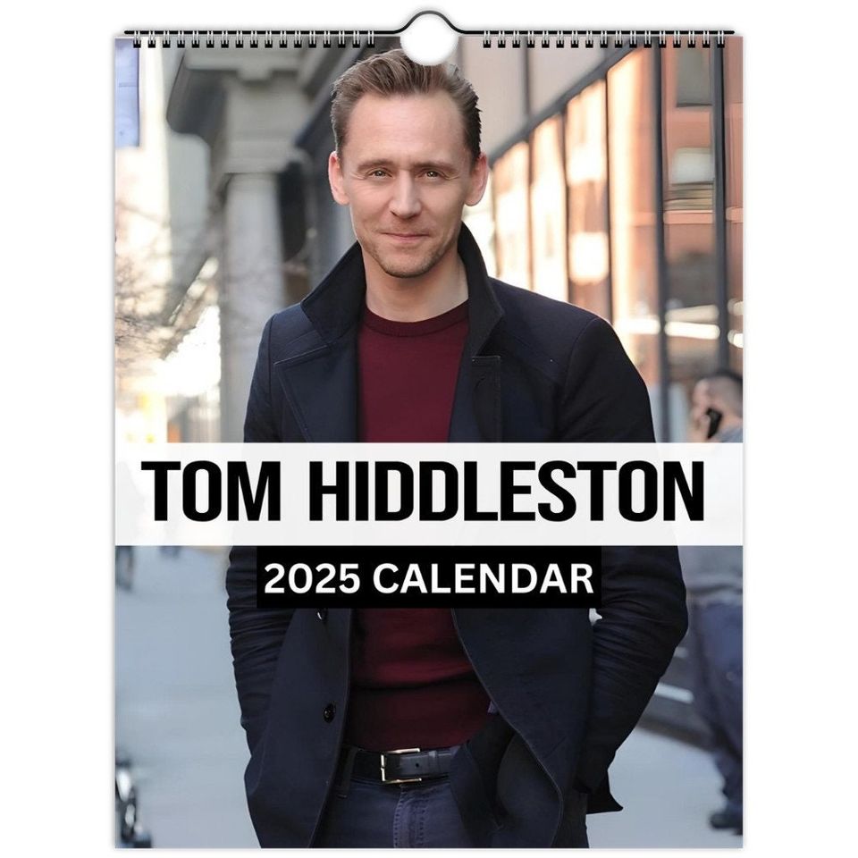 Tom Hiddleston Wall Calendars 2025
