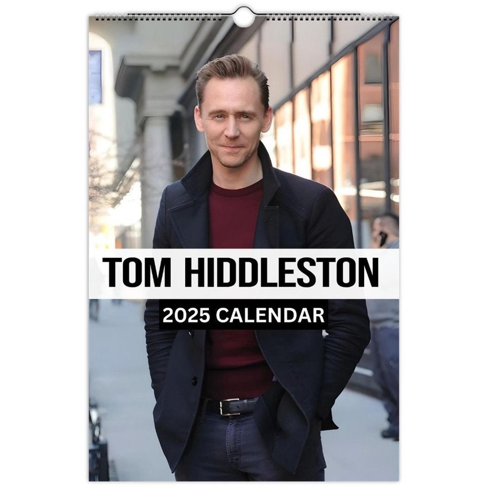 Tom Hiddleston Wall Calendars 2025