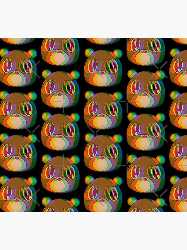 Graduation Bear Glitch  Socks