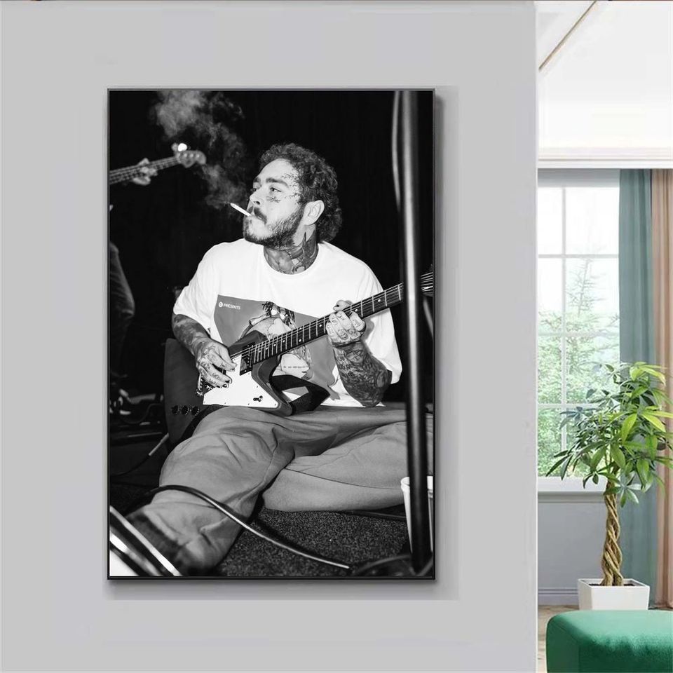 Post Malone Smoking Poster